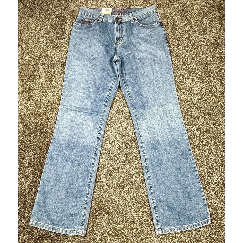 Brand New Eddie Bauer Boot Cut Jeans 100% Baumwolle Style 5117 Women's Size 8 - Picture 2 of 15